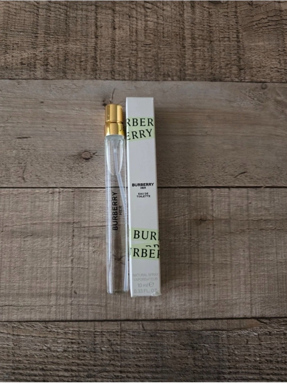 Burberry Her EDT Toilette Travel Size Spray 10ml New In Box